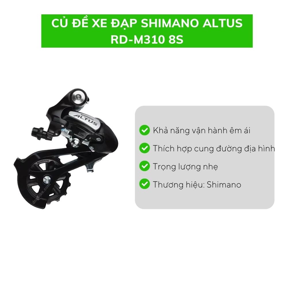 Củ đề xe đạp SHIMANO ALTUS RD-M310 8S