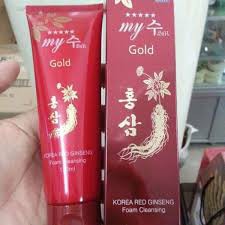 sữa rủa mặt hồng sâm