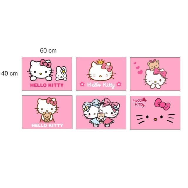 🌻DECAL DÁN MẶT BÀN 🎀 KITTY HOUSE