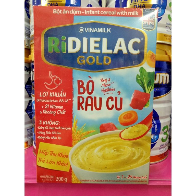 Bột ăn dặm REDIELAC vinamilk đủ vị