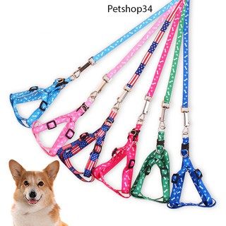 Dây Dắt Chó Mèo Kèm Yếm Đa Dạng Đủ Màu Sắc.