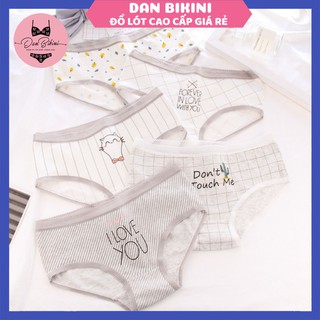 Quần Lót Cotton ❤️FREESHIP❤️ Quần Lót Nữ kháng khuẩn thoáng mái ❤️ Quần Lót hình mèo dễ thương mã 3126