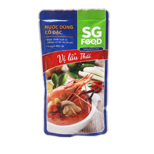 Nước LẨU cô đặc lẩu Thái SG Food gói 150g