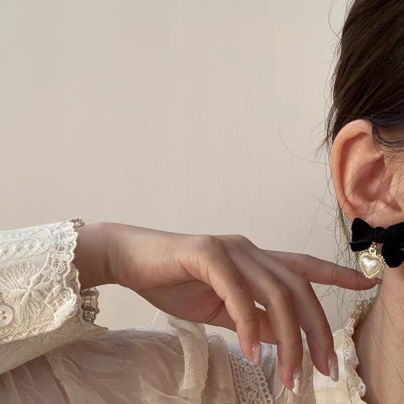 BST KHUYÊN TAI/ BÔNG TAI CAM VÀNG ULZZANG - Mã 28