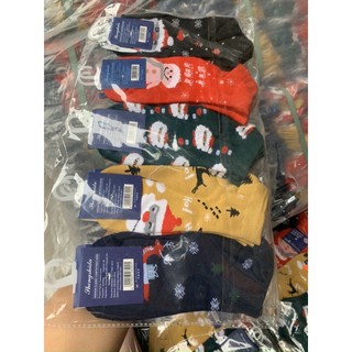 Combo 10 Đôi Tất Noel Cổ ngắn