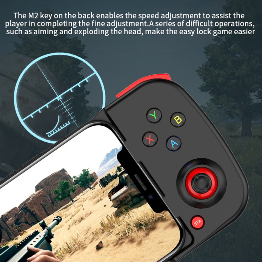 Tay Cầm Chơi Game Không Dây Bluetooth Cho Điện Thoại Android/Iphone Nút Điều Khiển Game Mobile Joystick Chơi Game Cho Ps4 | BigBuy360 - bigbuy360.vn