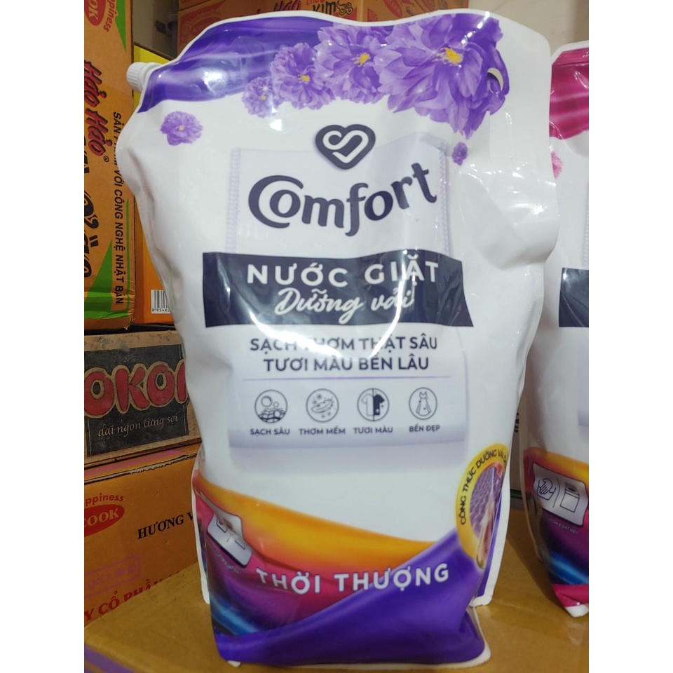 Nước Giặt Dưỡng Vải Comfort Túi 3.6kg