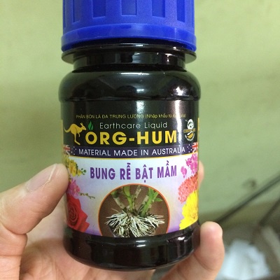 Phân bón hữu cơ ORG - HUM bung rễ bật mầm 100ml_Phân bón lá đa trung vi lượng nhập khẩu Australia