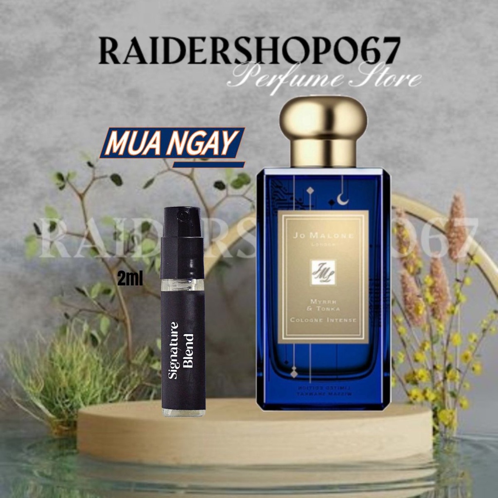 Nước Hoa Jo Malone Myrrh & Tonka Cologne Intense (Liminted Colection) Test 5ml/10ml/20ml