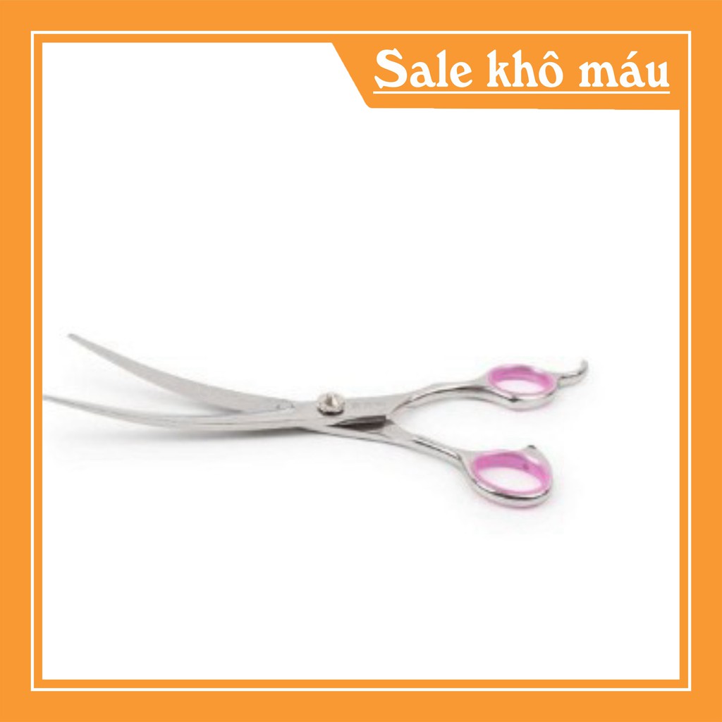 [FLASH SALE]  Phụ kiện chó mèo Kéo cong cắt tỉa lông chó mèo