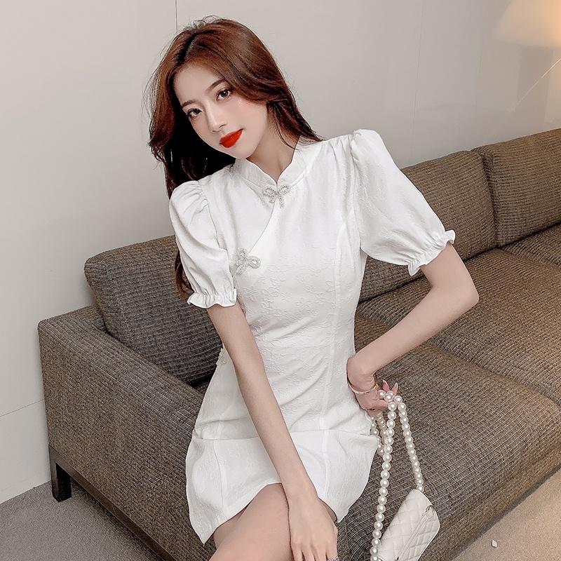 ĐẦM BODY SƯỜN XÁM NGẮN IN HỌA TIẾT SANG TRỌNG THỜI TRANG NỮ