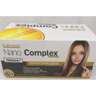 Thuốc duỗi tóc Lavox nano complex phục hồi tóc mini