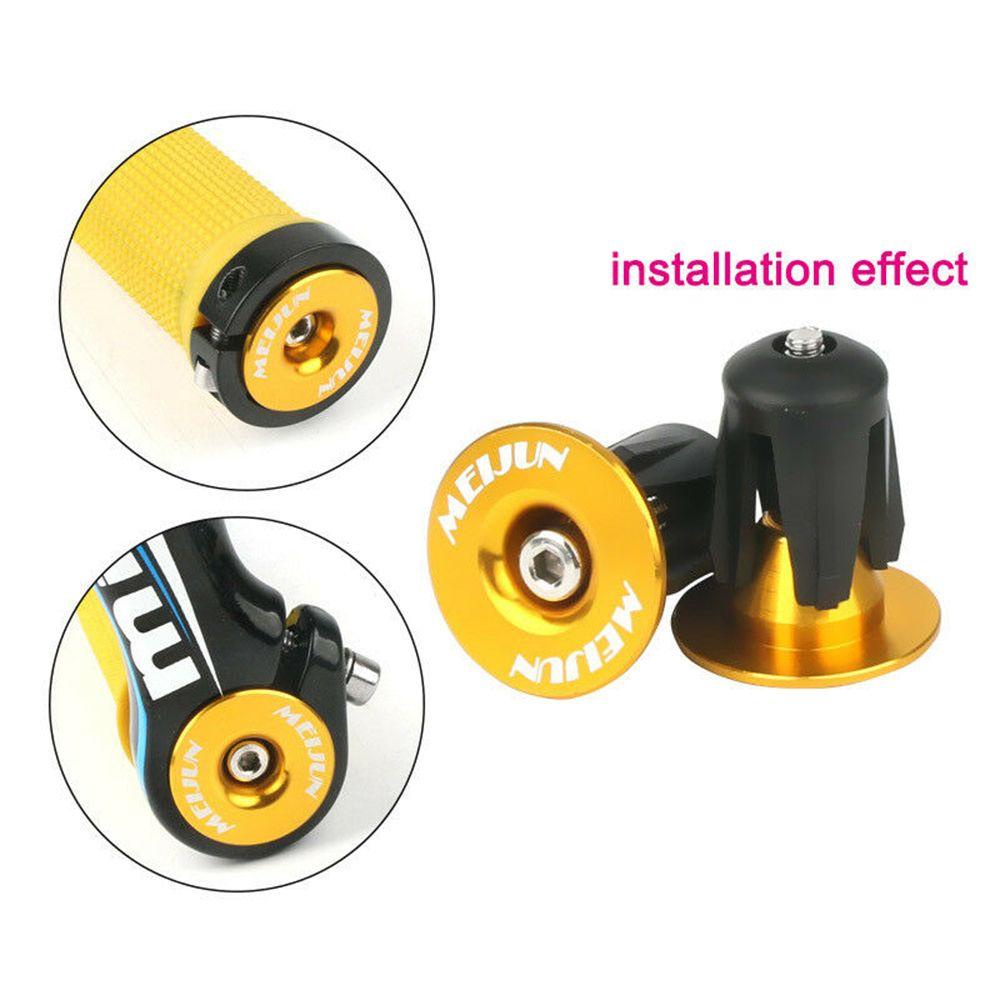 Nút Gắn Tay Cầm Xe Đạp Leo Núi Bằng Hợp Kim Nhôm Siêu Bền