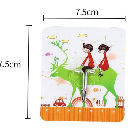 Móc dán tường chịu lực 3d siêu đẹp giá siêu rẻ chịu lực tận 10 kg