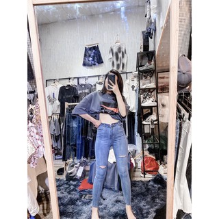Jean bó xanh nhạt m03