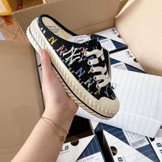 GIÀY MLB MULE MONO ĐEN CHÍNH HÃNG AUTHENTIC