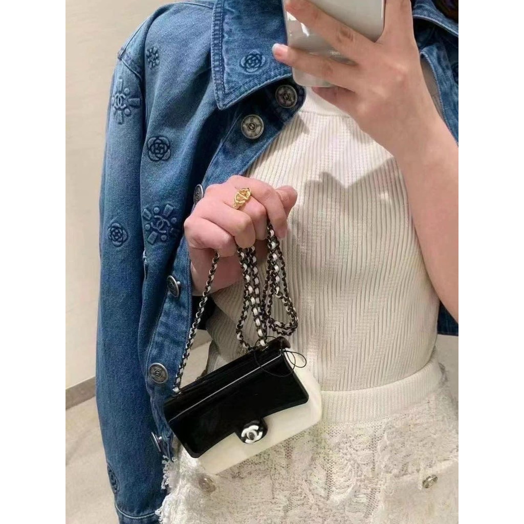 Túi Chanel mini - Size 12x8x4cm - Chất nhựa cao cấp - Giá rẻ - Free ship - Hàng đẹp