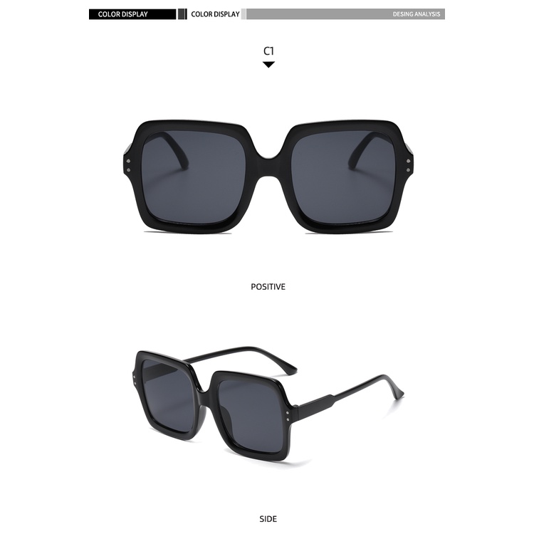 Kính mát thời trang đường phố phong cách Hàn Quốc 2021