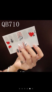 combo 50 bộ dán móng