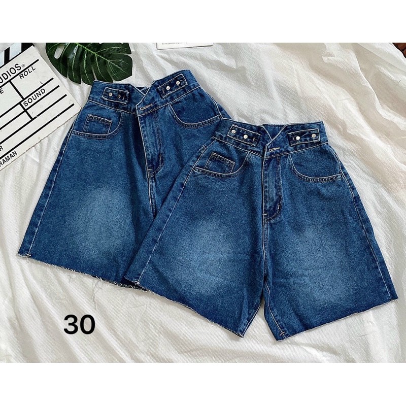 Quần ngố jean nữ size đại lưng kiểu từ 40kg đến 75kg hàng VNXK MS30 thời trang bigsize 2KJean