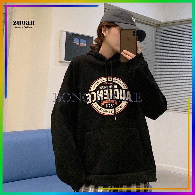 Áo hoodie nữ, Áo hôdie nữ hoodie AUDICEN form thụng | BigBuy360 - bigbuy360.vn