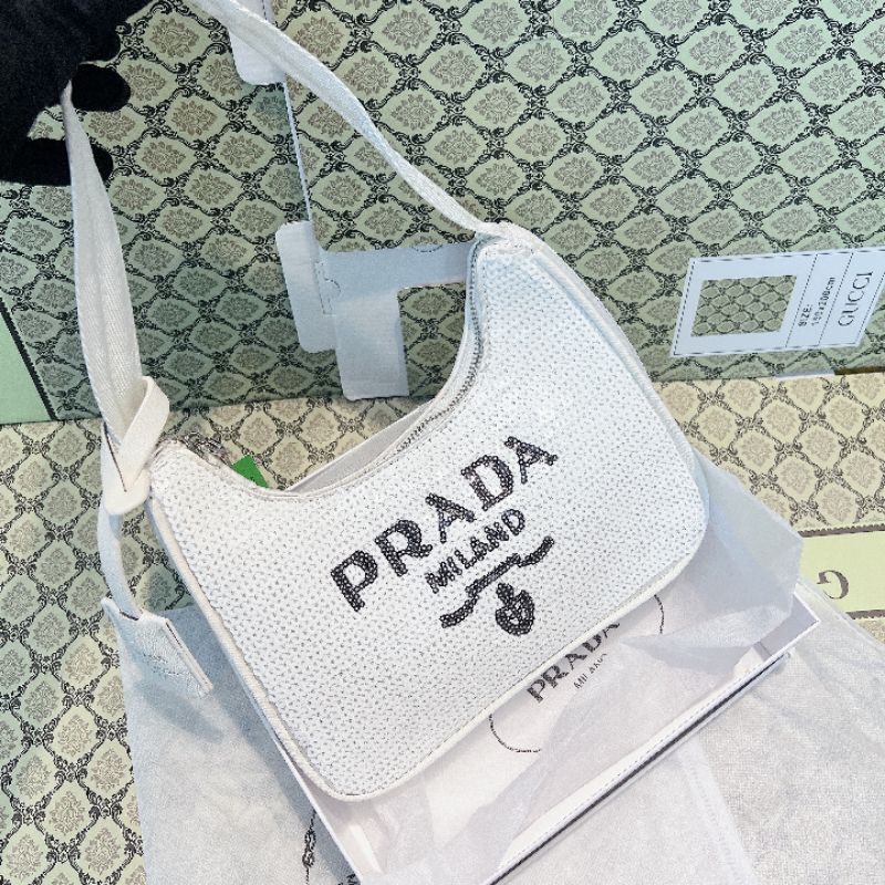TÚI PRADA CẮP NÁCH SUPER FULL BOX SZ 22