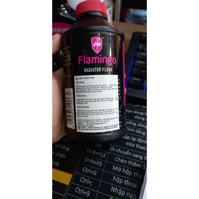 Sục rửa két nước Flamingo F037 354ml