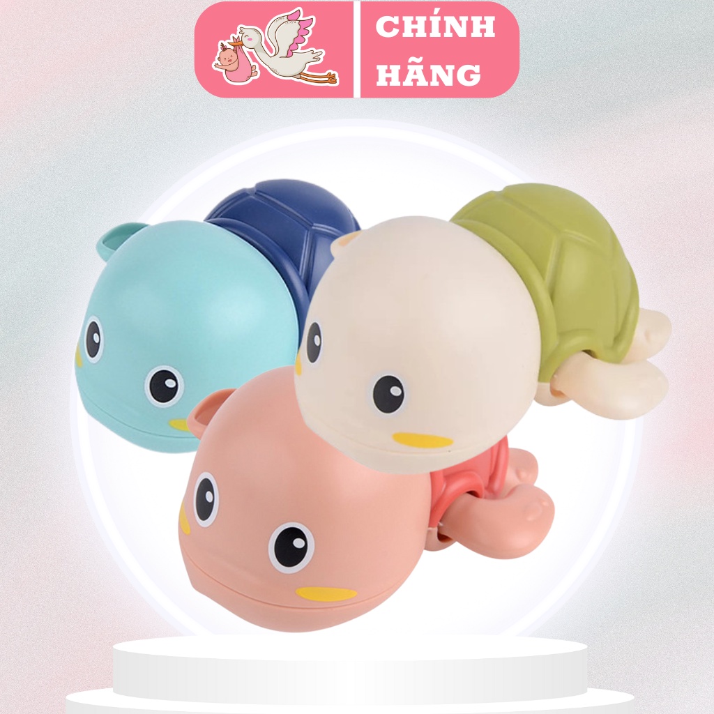 Đồ Chơi Nhà Tắm Rùa Bơi Vặn Cót Cho Bé Nhựa ABS