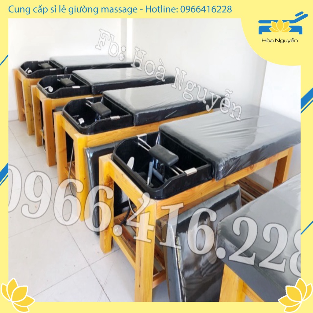 Giường Gội Đầu Dưỡng Sinh - Hàng Có Sẵn