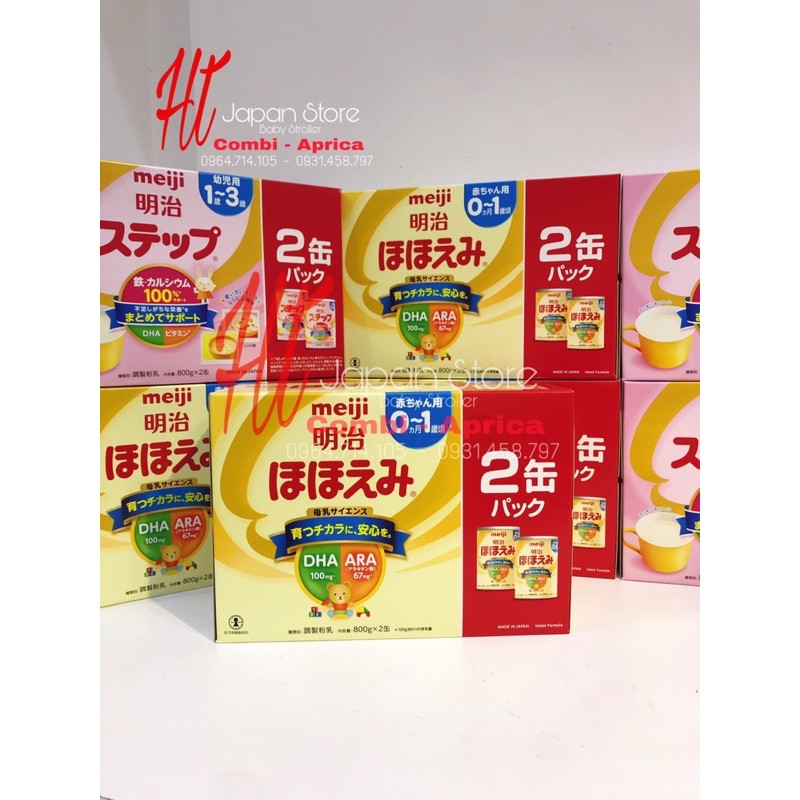 Sữa Meiji nội địa Nhật lon 800gr MẪU MỚI