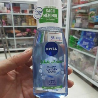 Nước tẩy trang Nivea cho da nhờn 125ml!