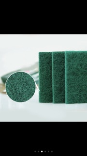 Miếng rửa xanh cọ xong rửa chén