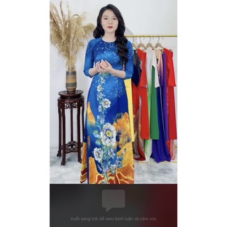 áo dài may sẵn Flash sale 130k