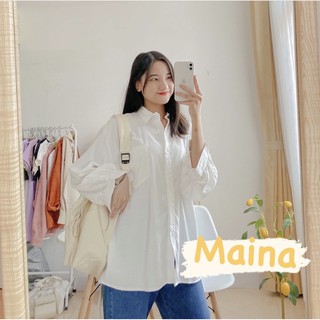 Áo sơ mi trắng lụa hàn ulzzang (ảnh thật/sẵn)