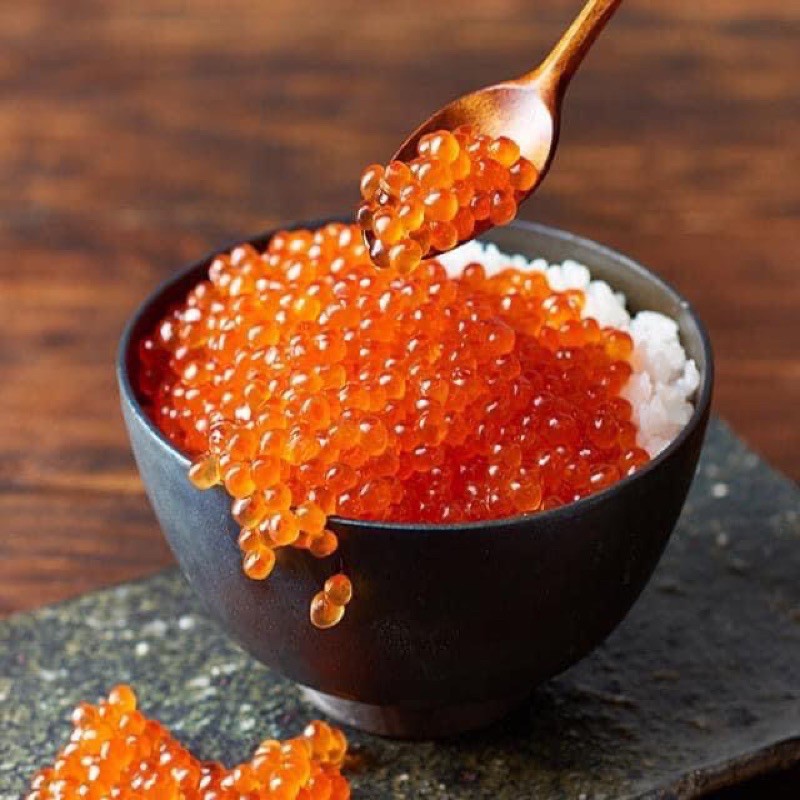 Trứng cá hồi Nga 🇷🇺 hộp sắt 140g trứng cá đỏ Nga 🇷🇺 trứng cá hồi tự nhiên | BigBuy360 - bigbuy360.vn