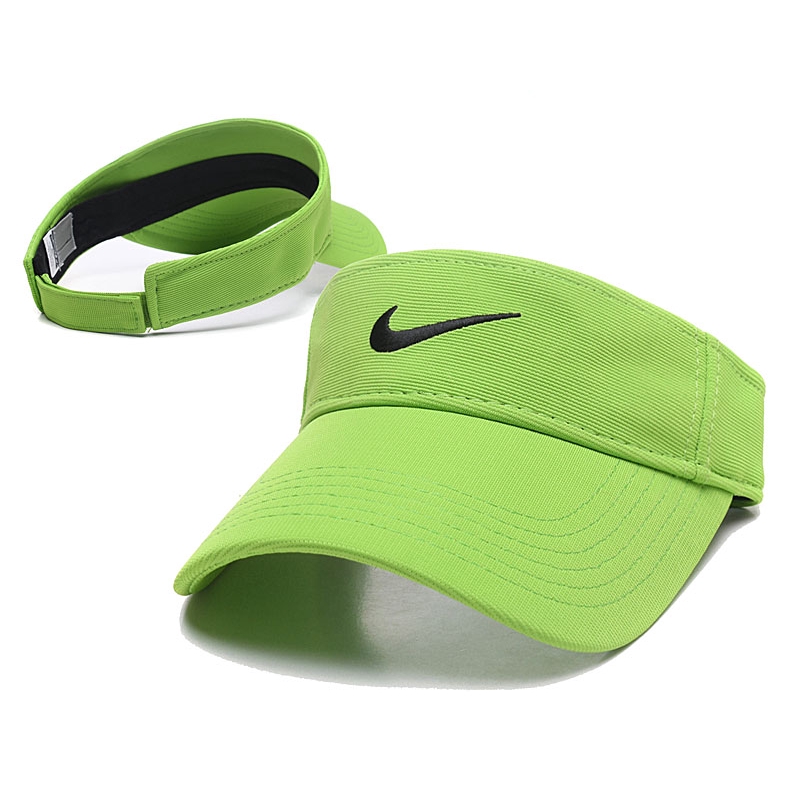 Mũ lưỡi trai hở chóp phối lưới in chữ NIKE