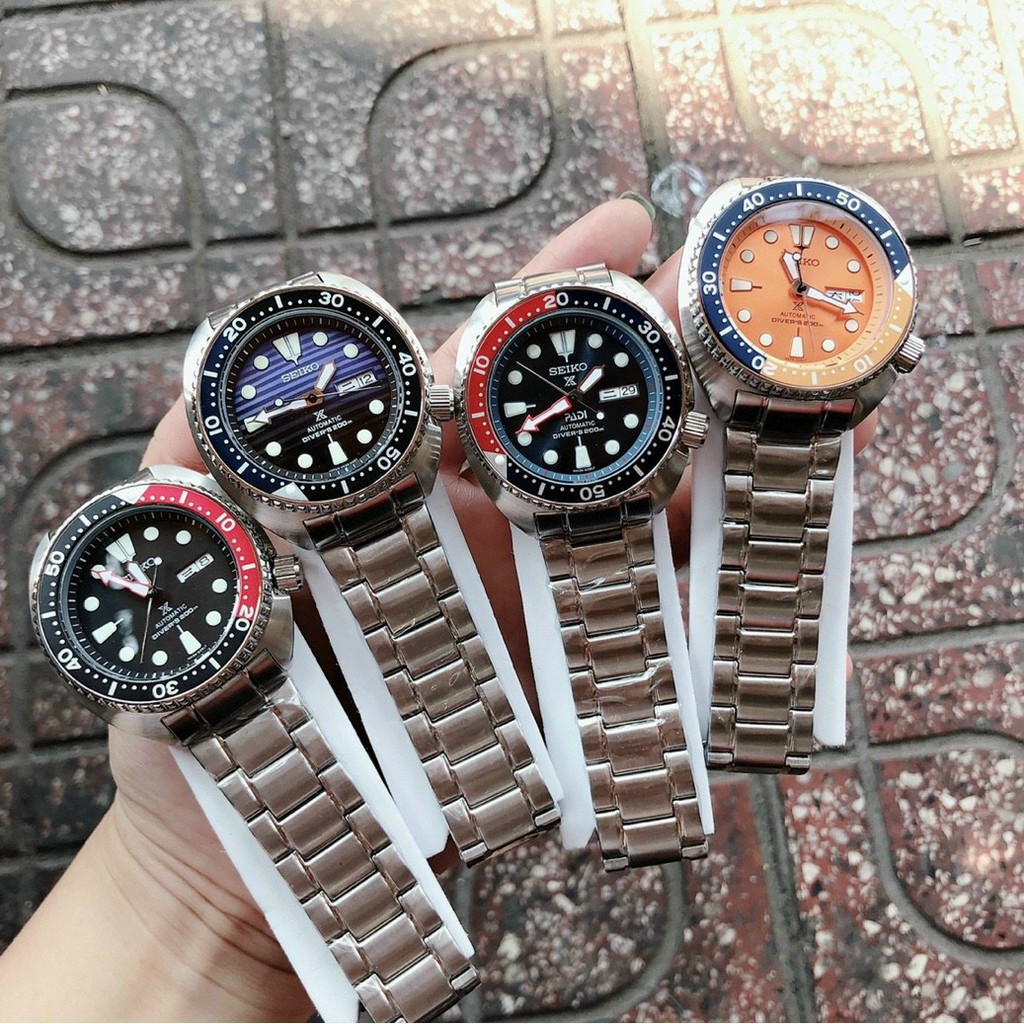 ĐỒNG HỒ NAM SEIKO PROSPEX DIVER'S , SIZE 44MM , DÂY THÉP , MÁY AUTOMATIC