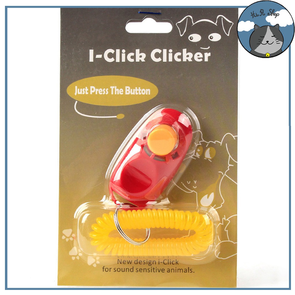 [Đồ Chơi] Dụng Cụ Nút Bấm Clicker Huấn Luyện Chó Nhanh Hiệu Quả Dành Cho Thú Cưng