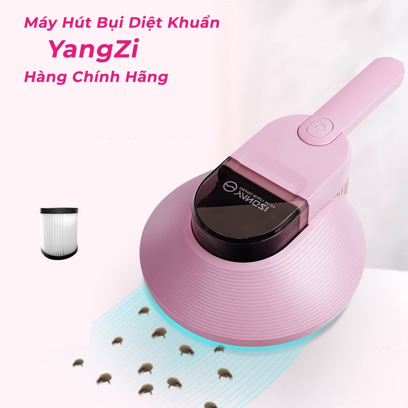 Máy hút bụi diệt khuẩn Yangzi CM08, lực hút mạnh sử dụng tia UV diệt mọi loại vi khuẩn gây hại cho da