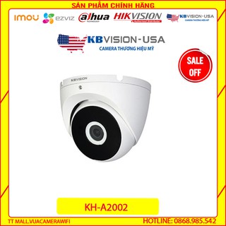 Camera kbvision kh-a2002 camera hd 2.0 megapixel nhập khẩu chính ngạch từ taiwan