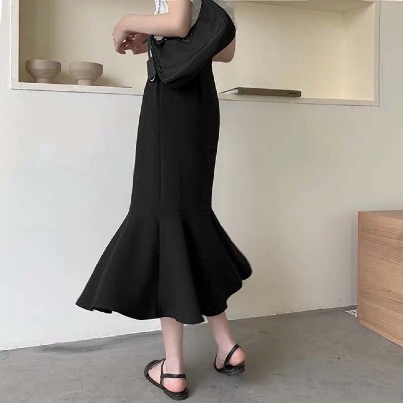 Chân Váy Công sở Đuôi Cá Dáng Dài - Phong cách ulzzang Hàn Quốc (Ảnh thật +Video) Chân Váy Bigsize | BigBuy360 - bigbuy360.vn