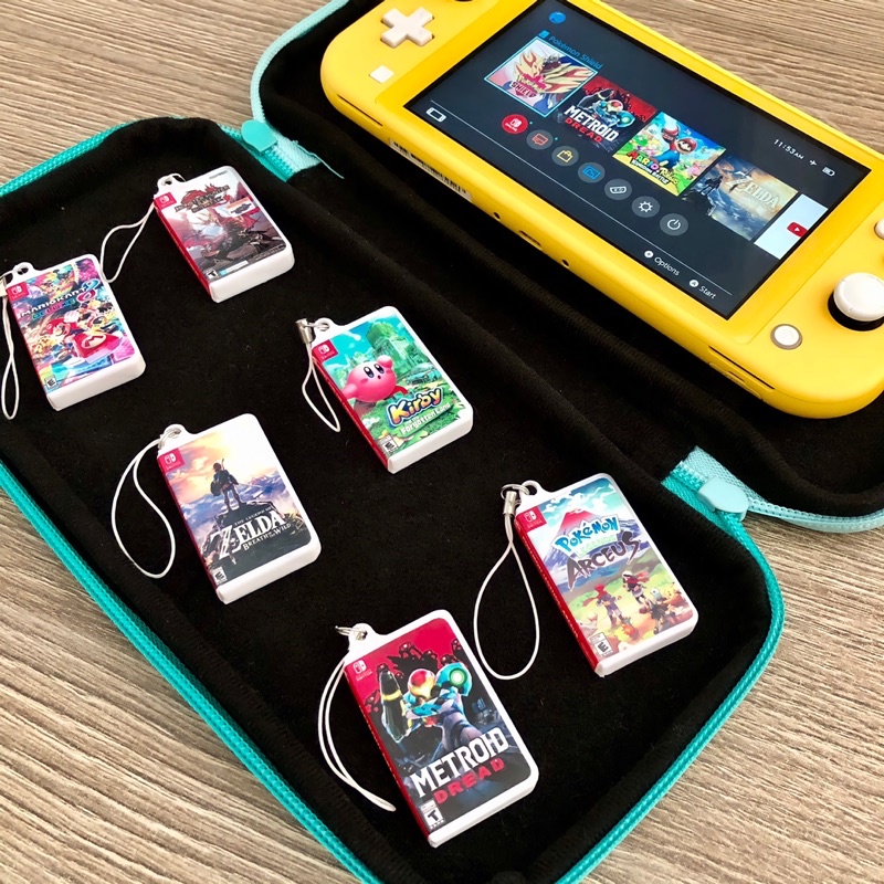 Móc khoá đựng băng GAME NINTENDO SWTICH