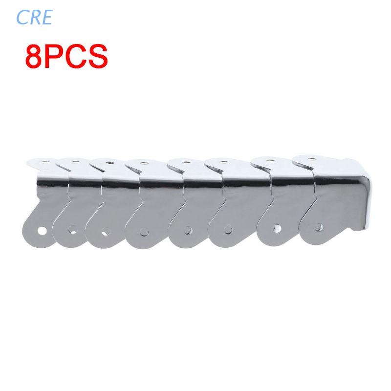 Set 8 Phụ Kiện Kim Loại Bảo Vệ Góc Loa Cho Đàn Guitar