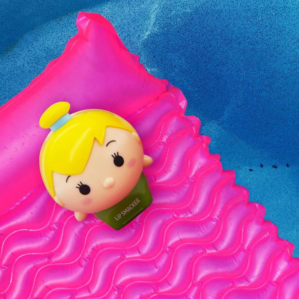 Son Lip Smacker Disney Tsum Tsum Nàng Tiên Xanh Tiner Bell 7.4g