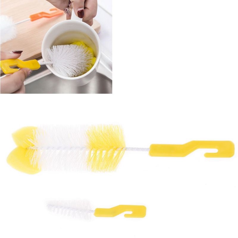 Cọ rửa bình 2 chi tiết siêu tiện lợi