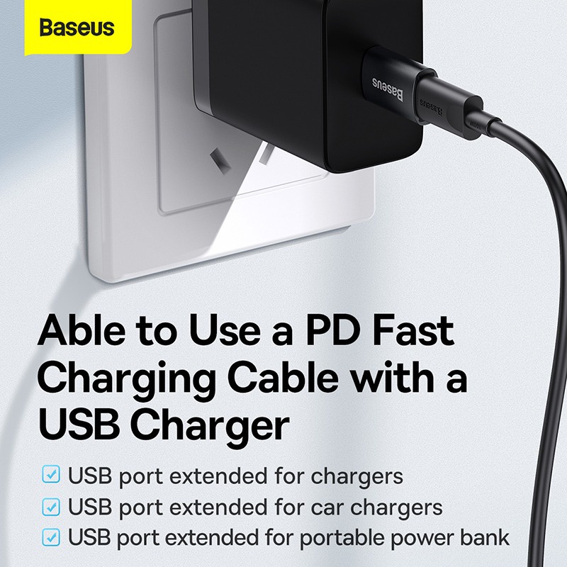 Đầu chuyển OTG Type C to USB 3.1 tốc độ cao Baseus Ingenuity Series Mini OTG Gen2