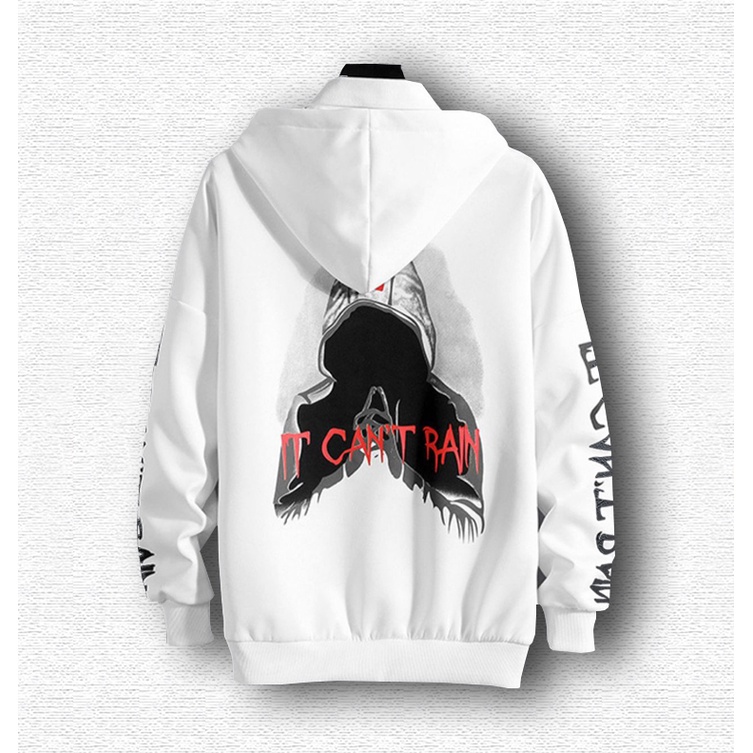 Bộ Quần Áo Unisex Nam Nữ Áo Hoodie In Chữ IT CAN'T RAIN Quần Jogger Nam Zenkonu TOP NAM 1000205 + QUAN NAM 1000069