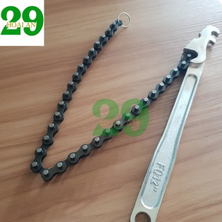 Cờ lê đa năng - Cờ lê xích 300mm FQ 12'' Tặng Găng Tay Bảo Hộ