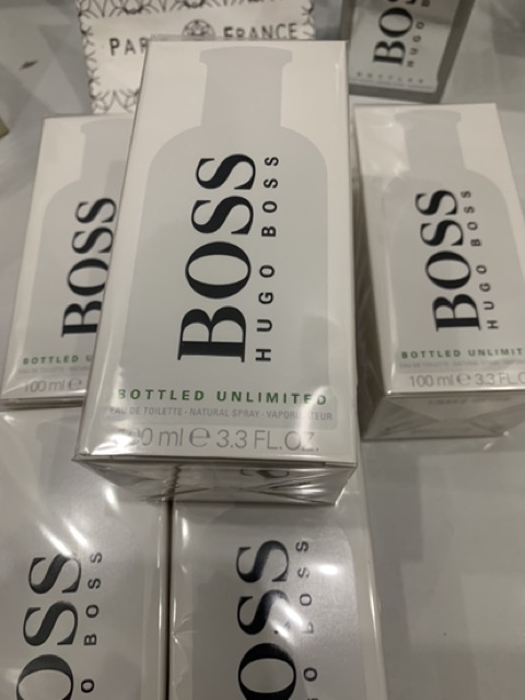 Nước hoa nam hugo boss bottled unlimited 100ml full seal