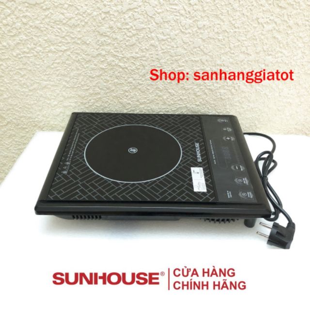 BẾP HỒNG NGOAI SUNHOUSE SHD6011 TẶNG VỈ NƯỚNG INOX